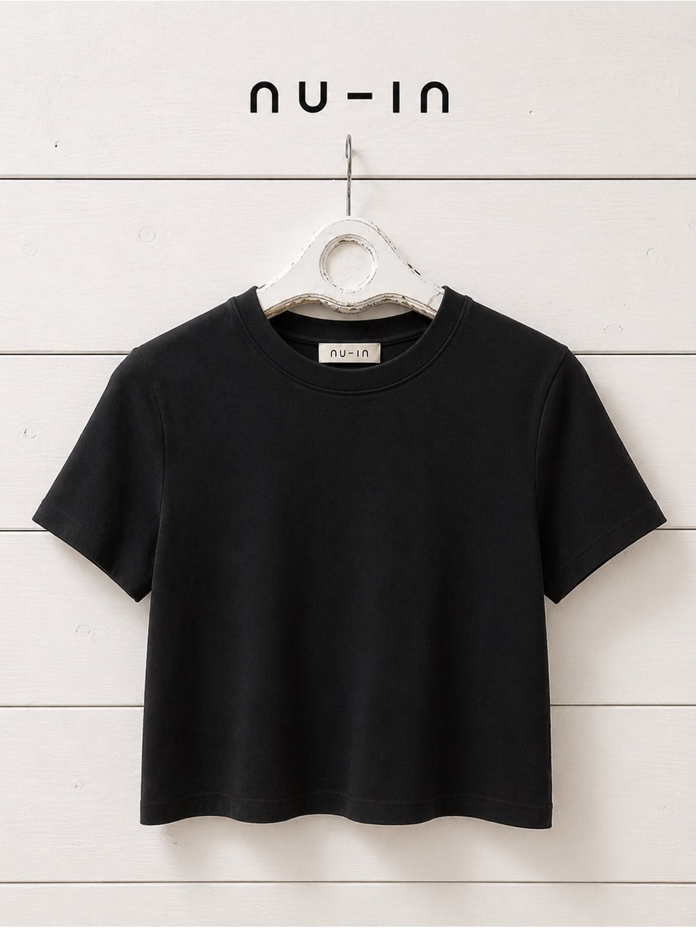 NU-IN – Size L – Black Classic T-Shirt